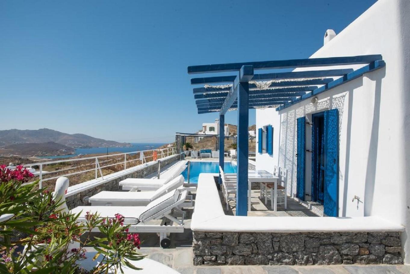 Mykonos Pro-Care Suites Ано Мера Экстерьер фото