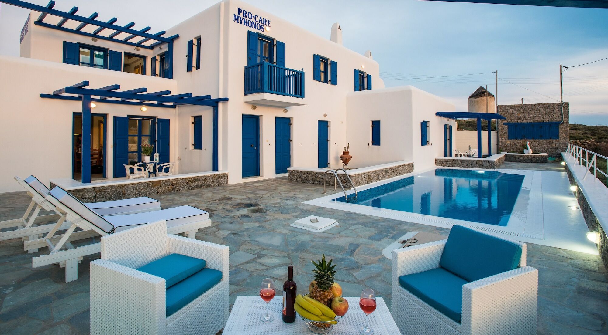 Mykonos Pro-Care Suites Ано Мера Экстерьер фото
